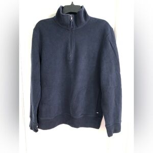 Nautica 3/4 zip men’s sweater size medium navy